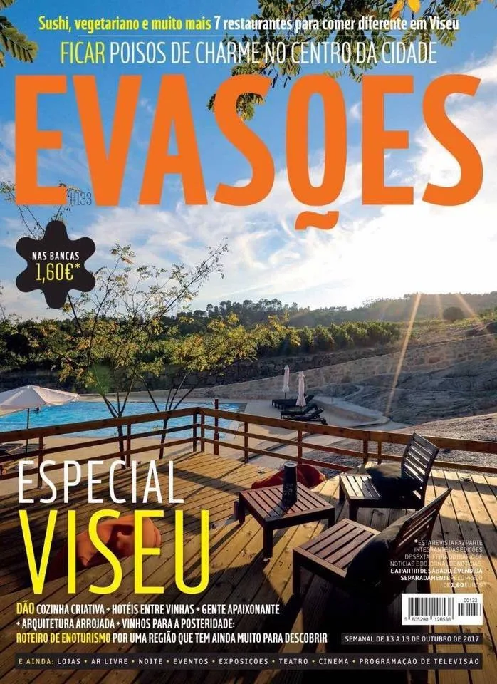 Evasões, n.º 133, especial Viseu: Capa